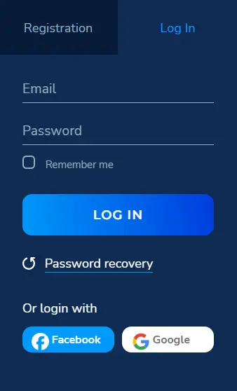 login Pocket Option